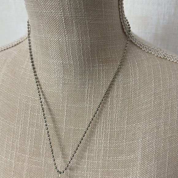 NWOT Crystal like 2 Face Hand Painted Butterfly Crystal Ball Like Necklace - Picture 10 of 17